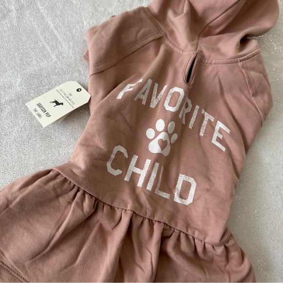 GRAYSON PUP Hooded Dog Sweater “Favorite Child” - Picture 2 of 6
